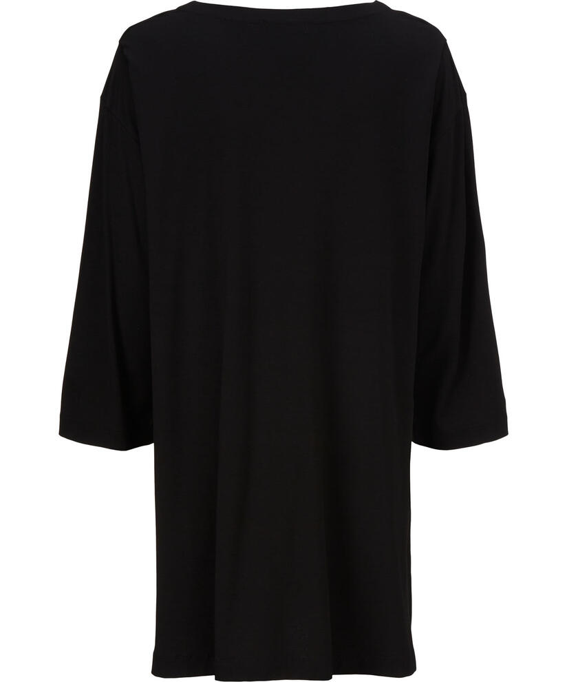 GIOVANA JERSEY TUNIC, Black