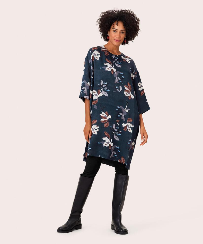 Naslana Dress, Navy