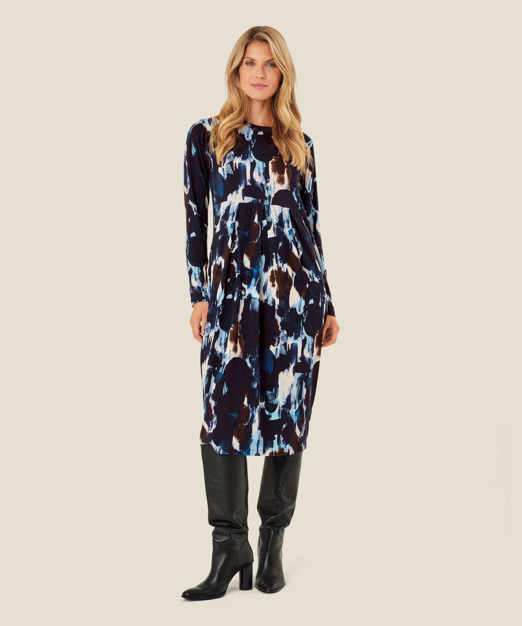 Namo JERSEY dress, Maritime Blue