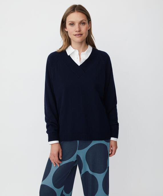 Fordane Pullover, Navy Blazer