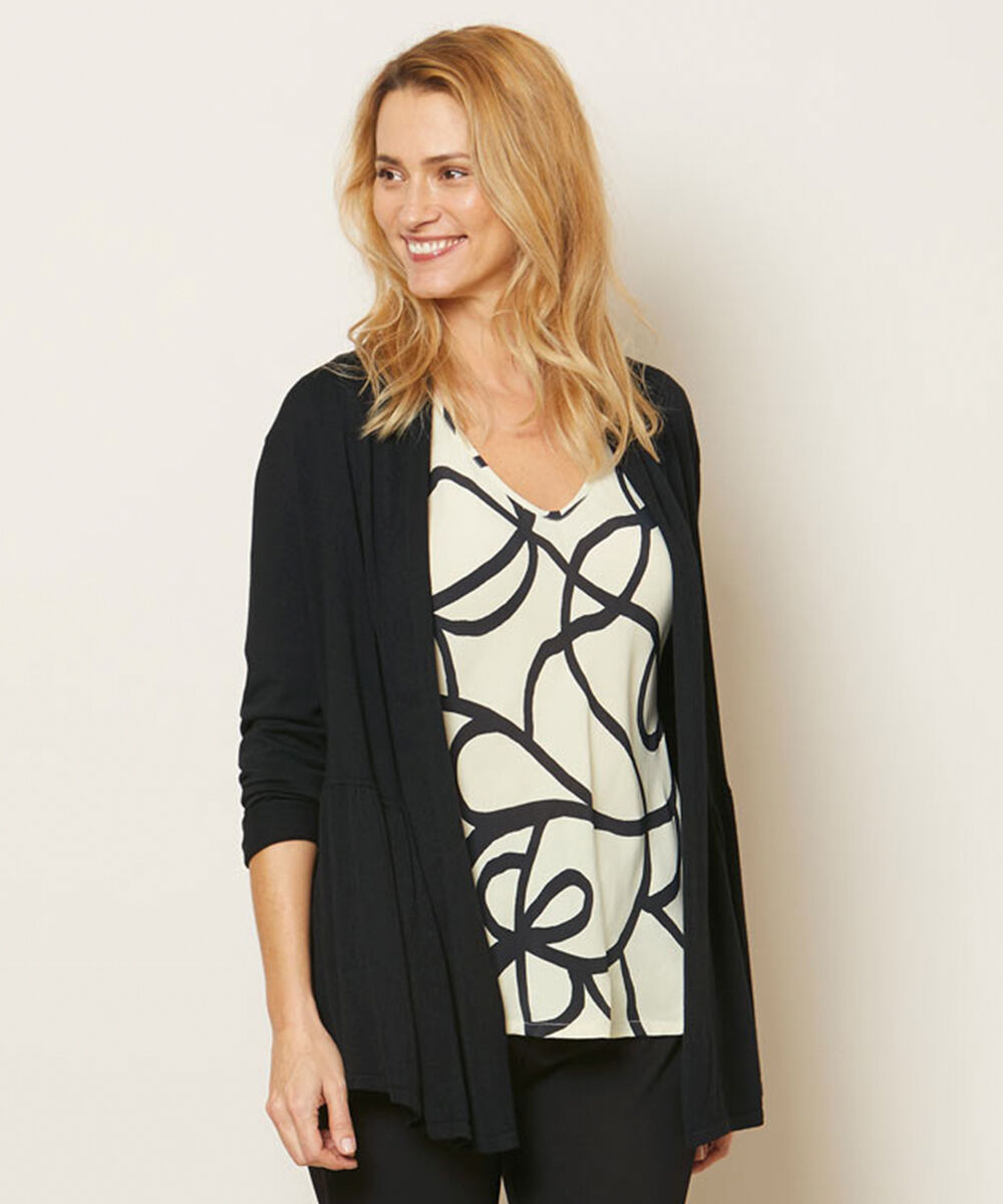 LARISI CARDIGAN, Black