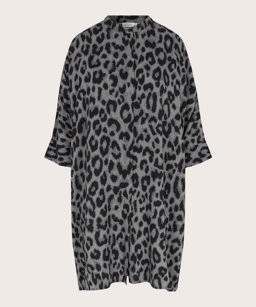 Iosetta Shirt Dress, Steel Grey