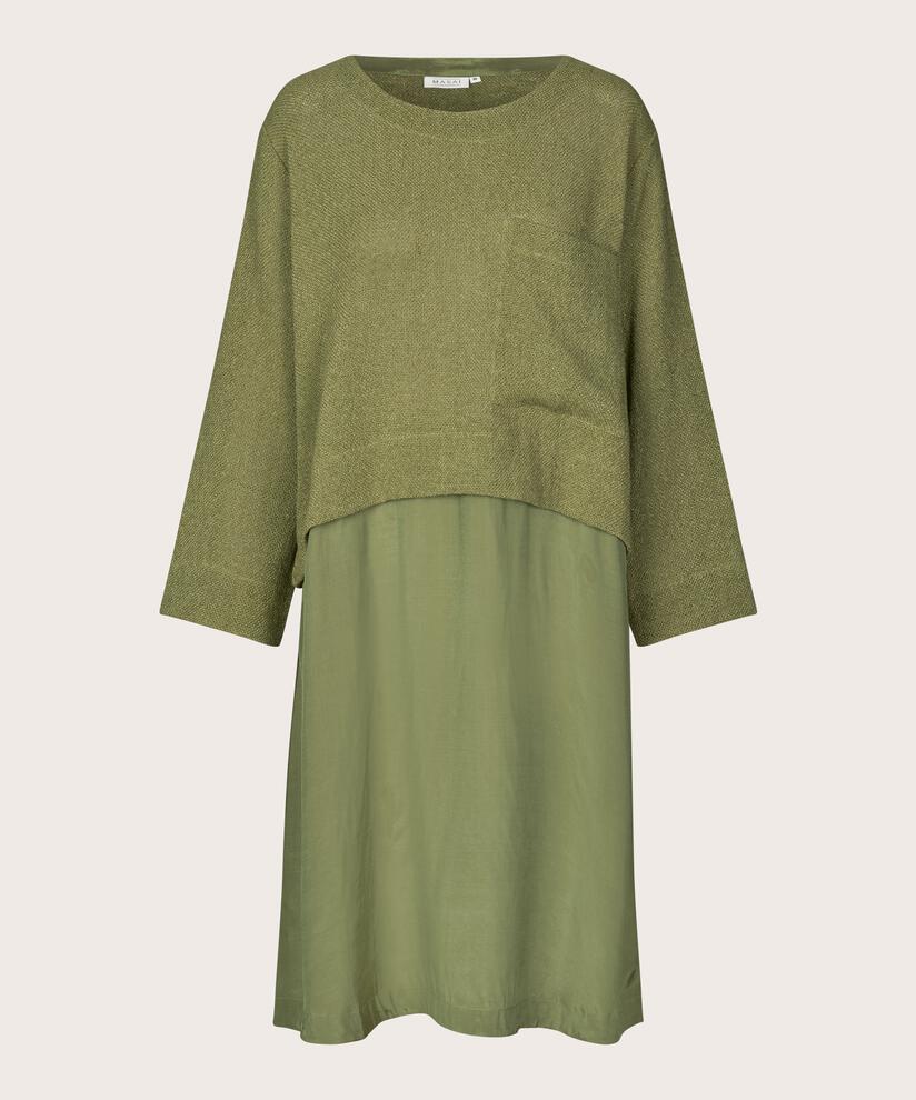 Nonah Dress, Loden Green