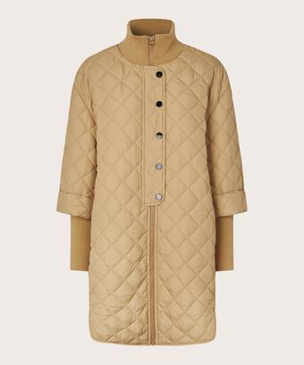 Talvire Coat, Travertine