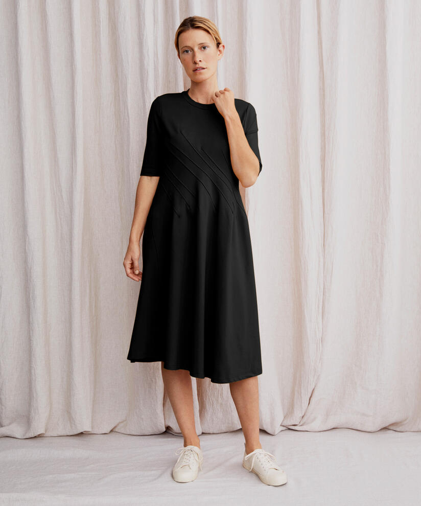Nafua JERSEY Dress, Black