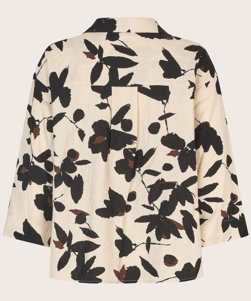 Darale Blouse, Chestnut