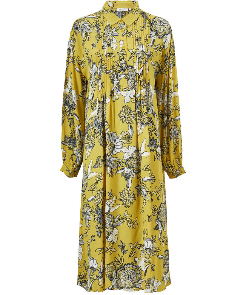 NICKY DRESS, Oil Yellow