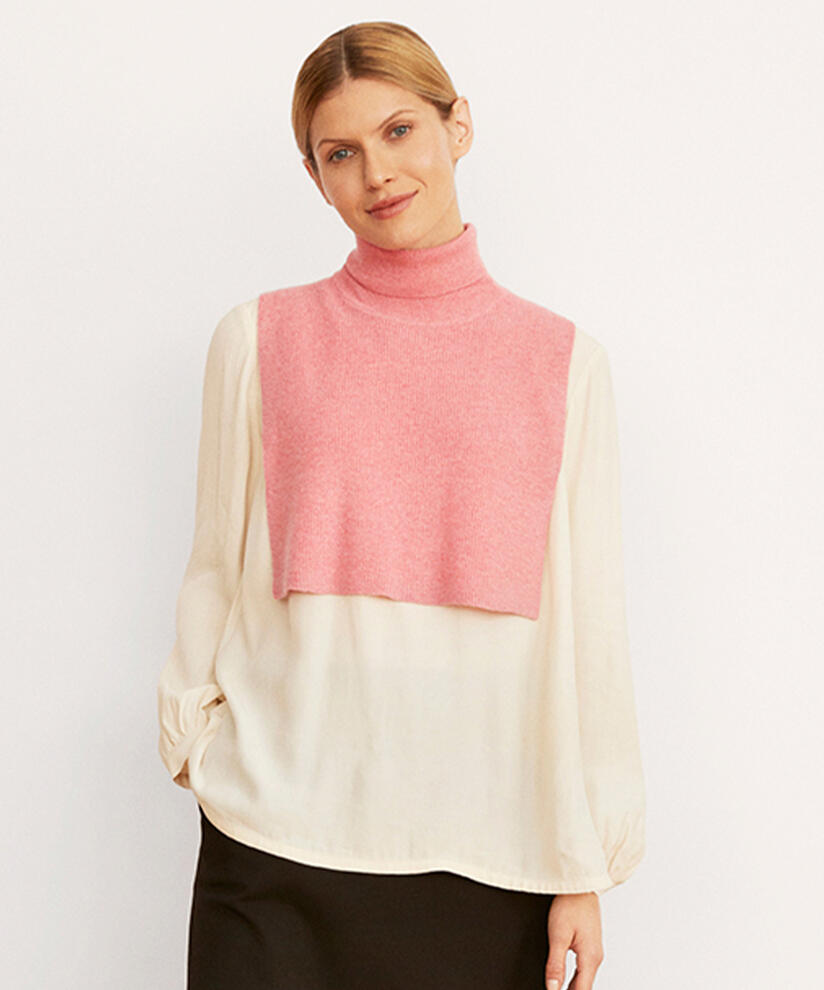 ALBA NECK WARMER, Chateau Rose