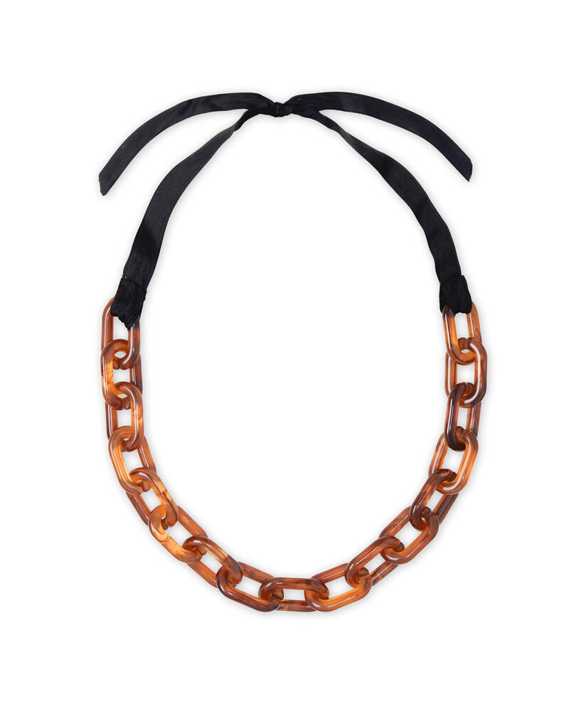 RUMMA NECKLACE, Chestnut