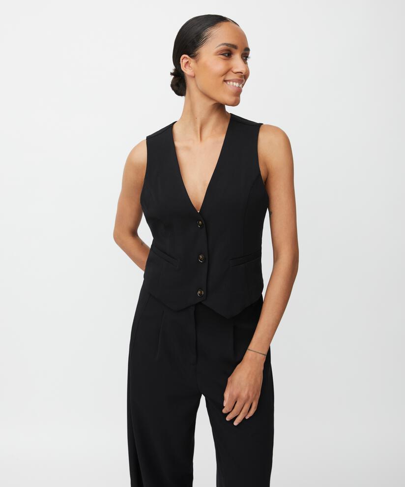 Jordyn Waistcoat, Black