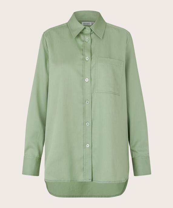 Indiba Shirt, Frosty Green