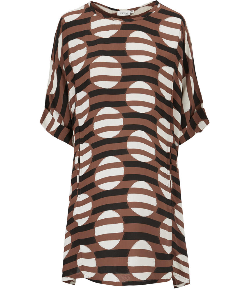 GALENE TUNIC, Chestnut