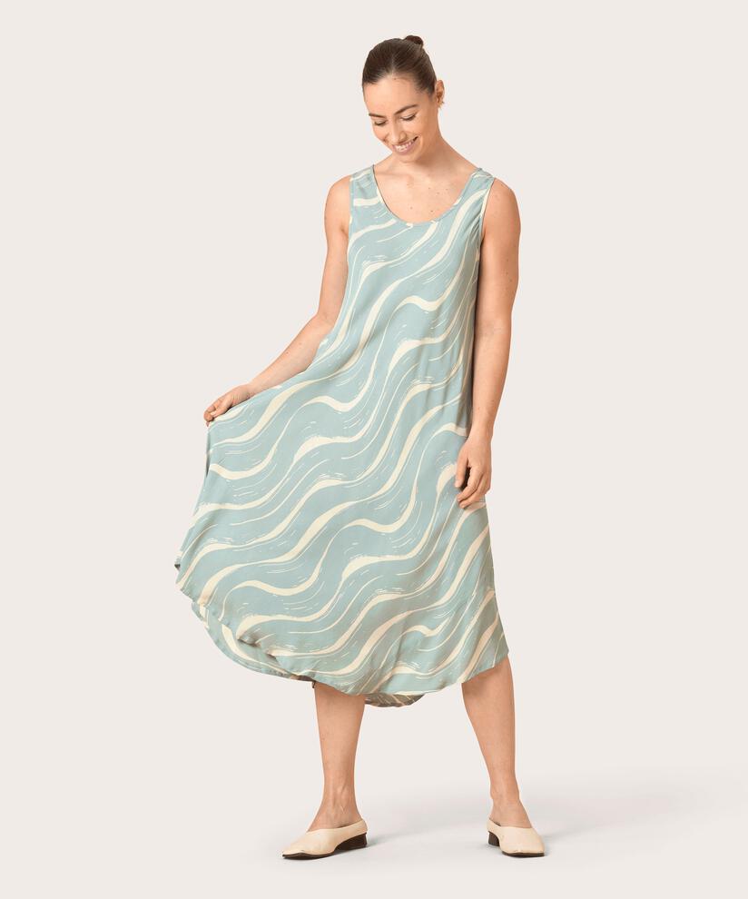 OCULLA DRESS, Blue Surf