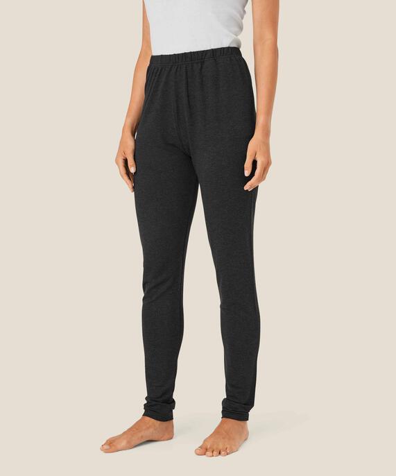 Pio JERSEY Leggings, D. Grey mel.