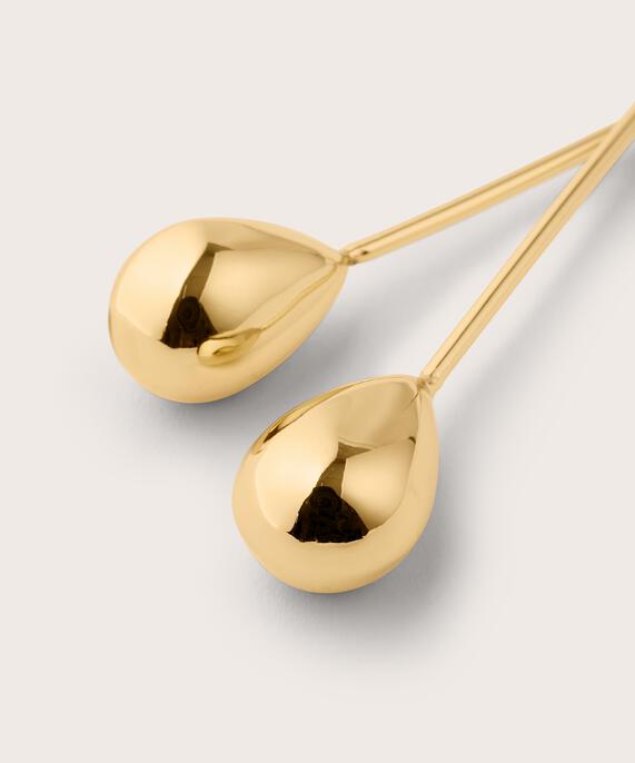 Rainula Earrings, Gold