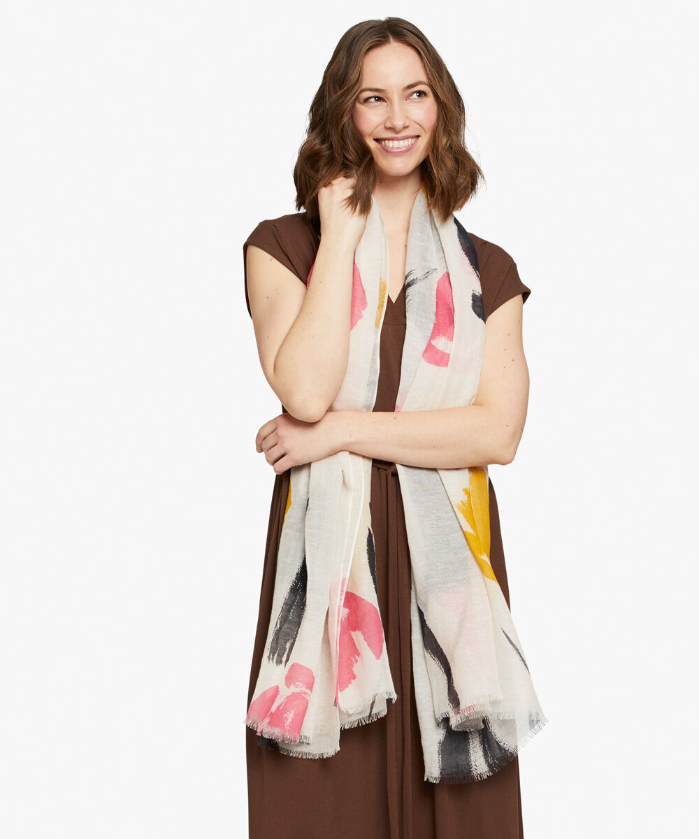 ABBELONE SCARF, Azalea Pink