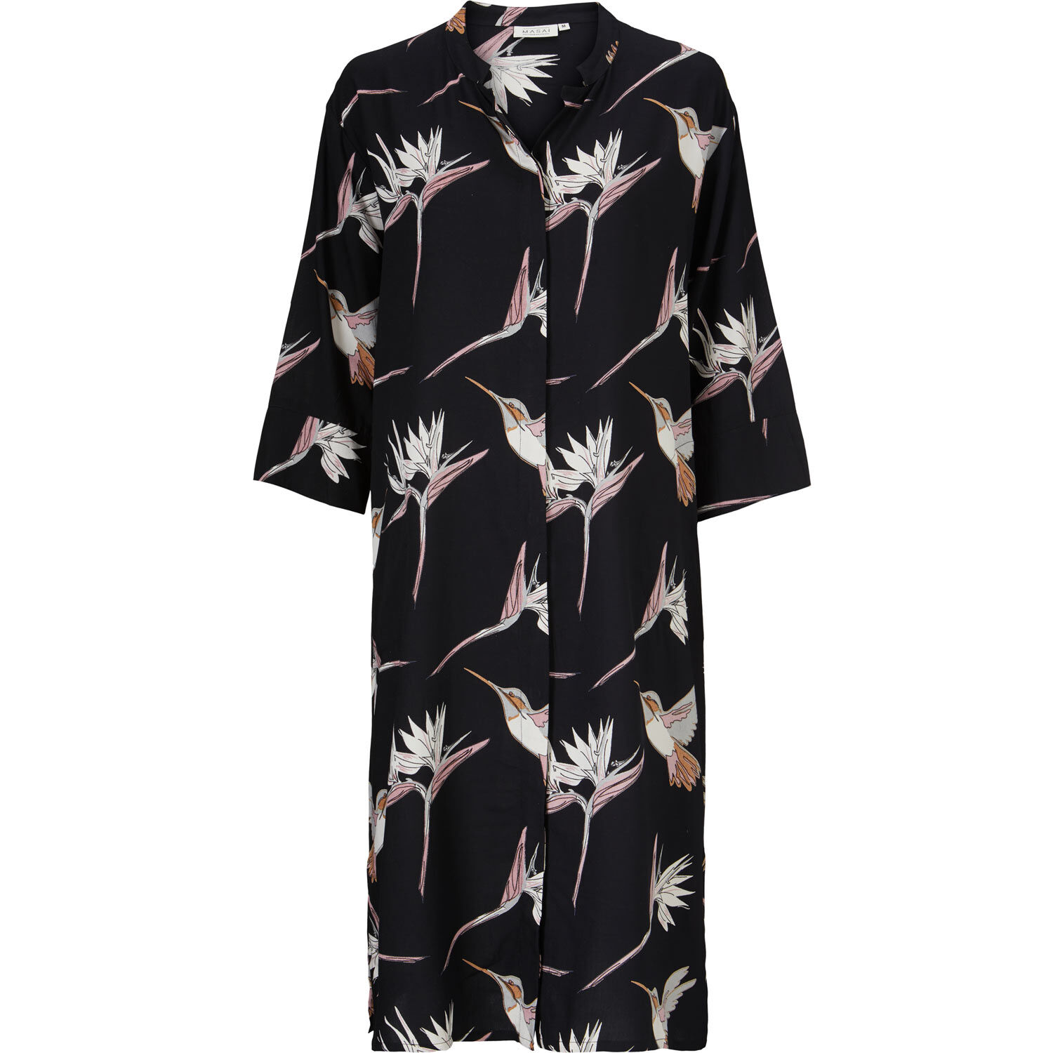 NIMES DRESS, Ash rose