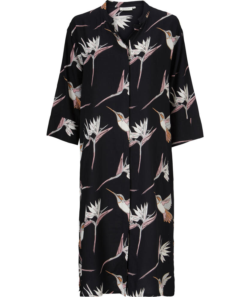 NIMES DRESS, Ash rose