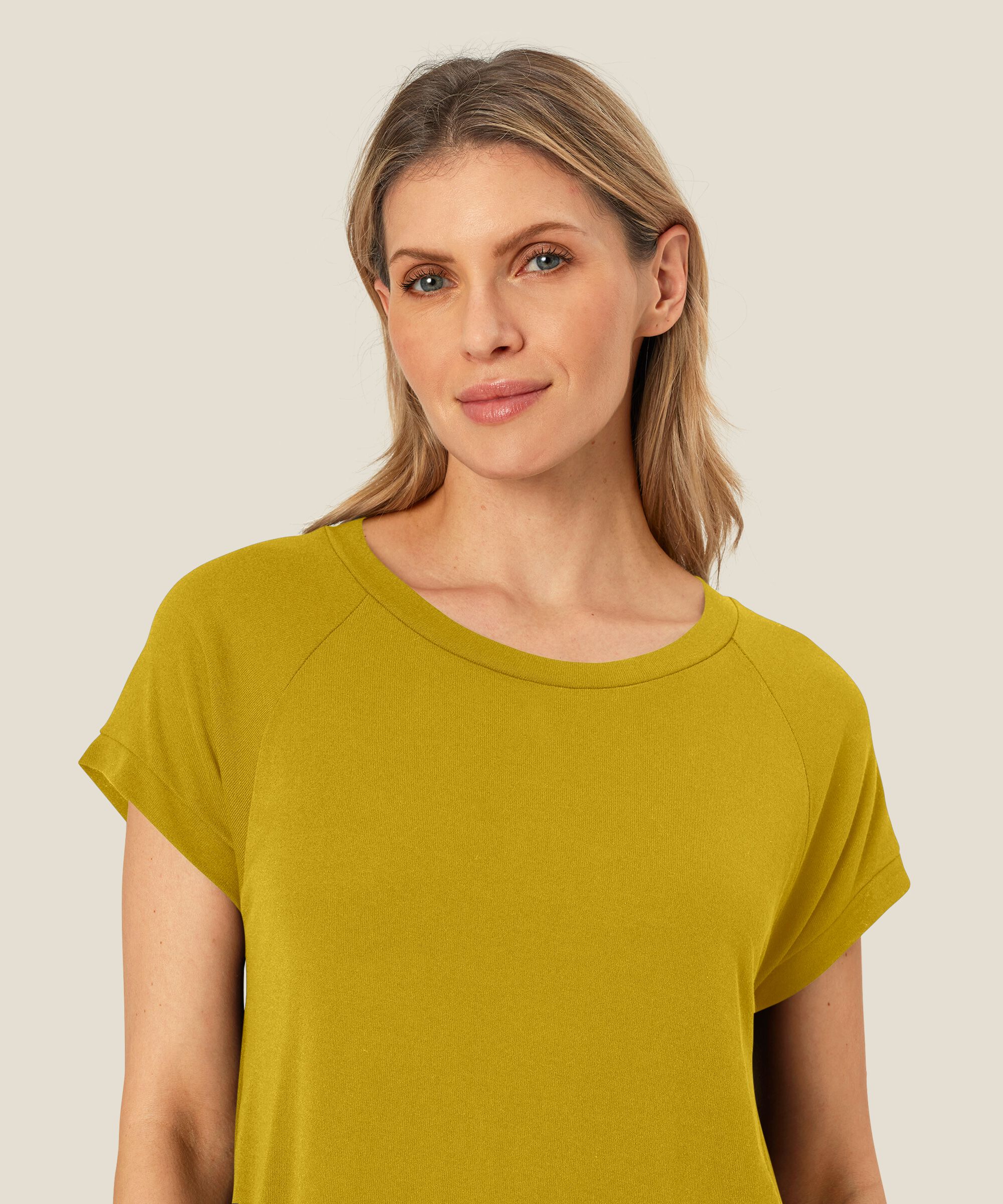 Galina JERSEY Tunic, Burnish Gold